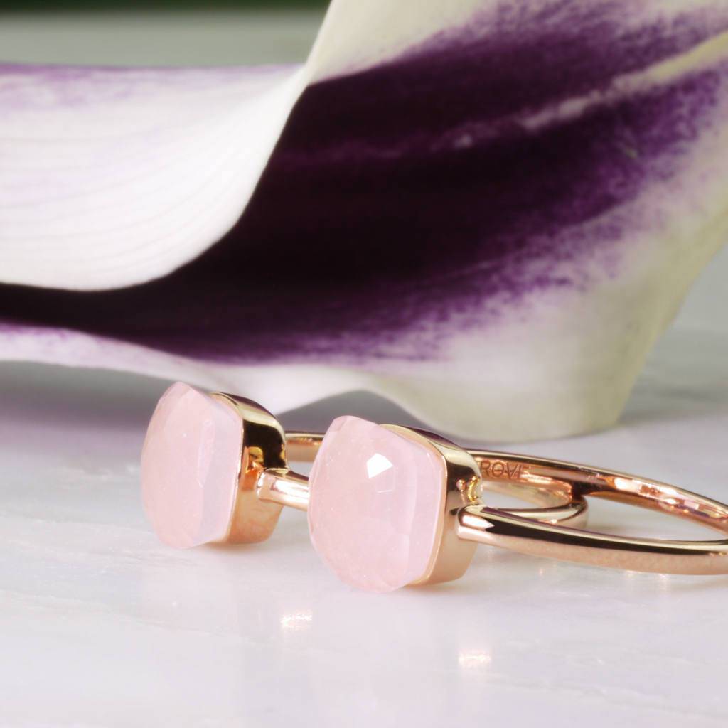 ROSE QUARTZ RING - Trove & Co.