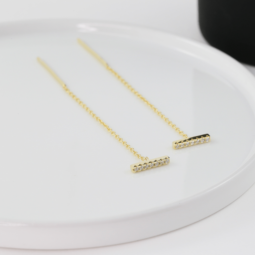 SAVANNAH THREADER EARRING - Trove & Co.