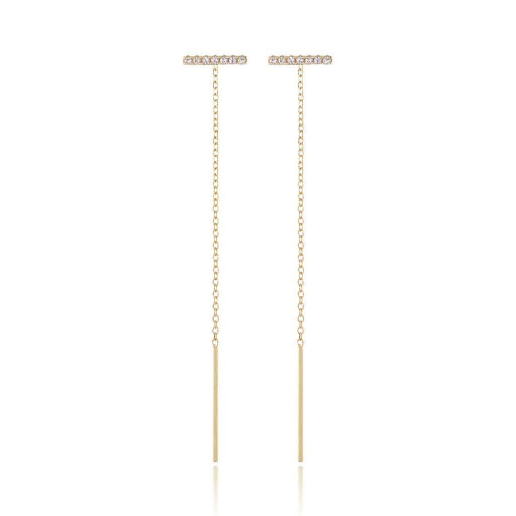 SAVANNAH THREADER EARRING - Trove & Co.