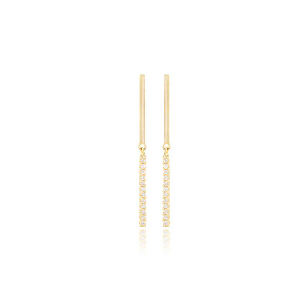 SHIMMERING BAR EARRINGS - Trove & Co.