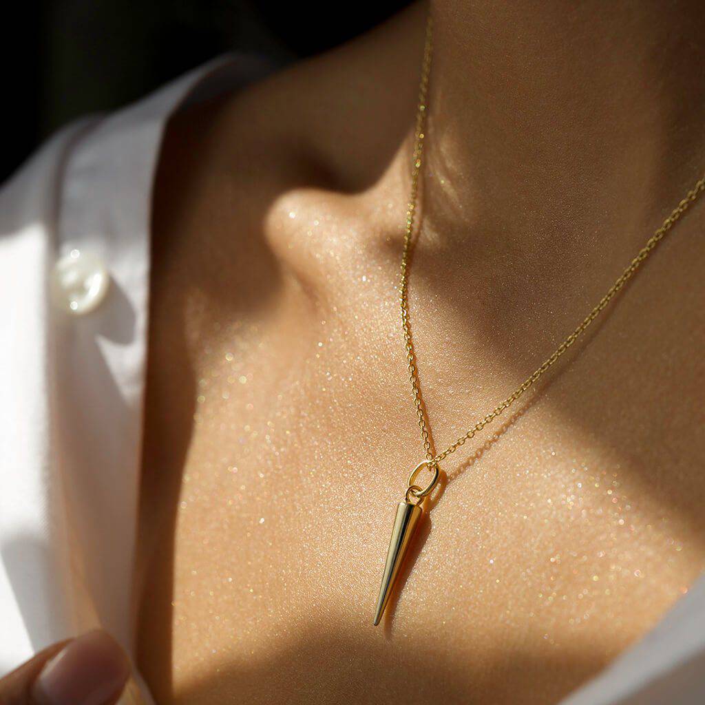 SPEAR DROP NECKLACE - Trove & Co.