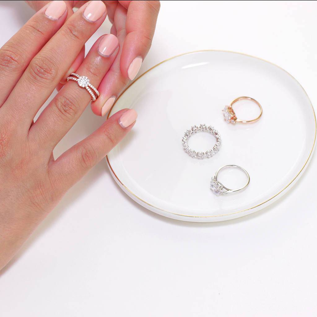 engagement ring split shank - Trove & Co.