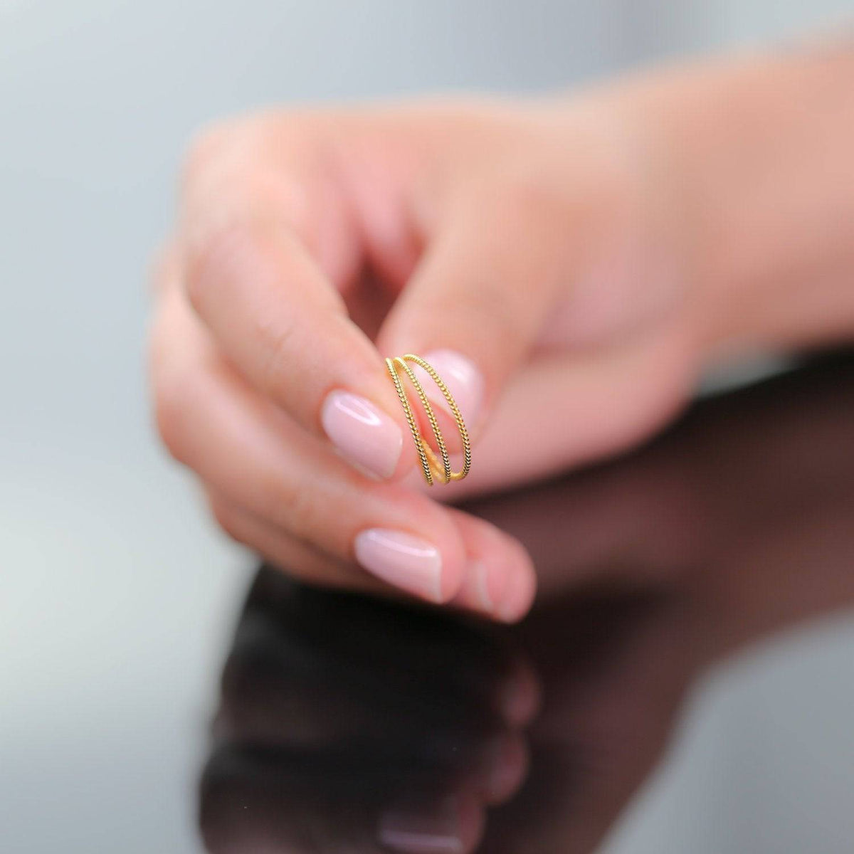 THIN TWISTED ROPE BAND SET OF 3 - Trove & Co.