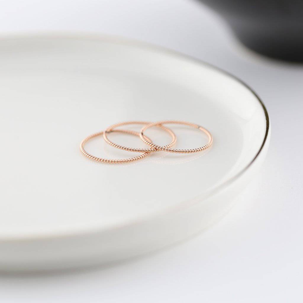 THIN TWISTED ROPE BAND SET OF 3 - Trove & Co.