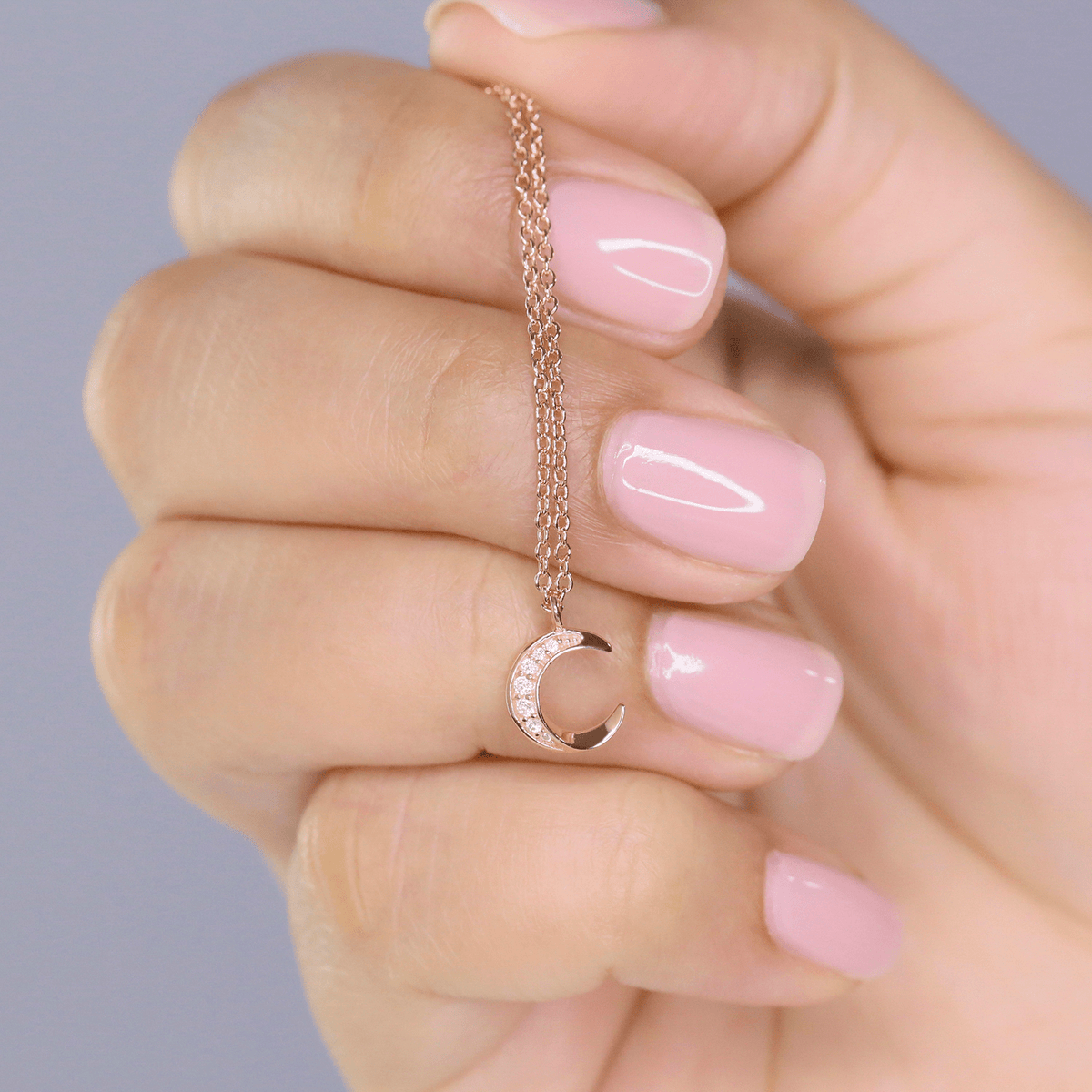 gold moon necklace - Trove & Co.