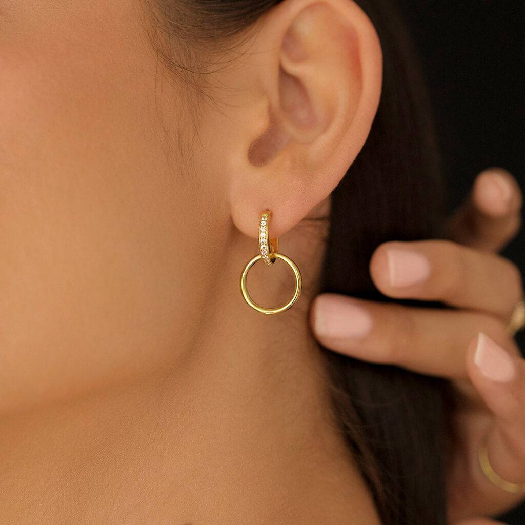 VALENTINA HOOP EARRINGS - Trove & Co.