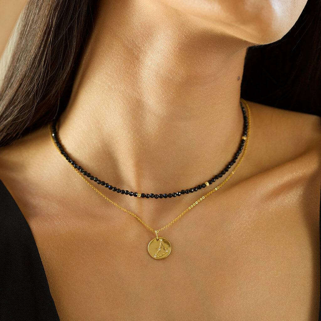 AURA GEMSTONE CHOKER - RAINBOW MOONSTONE - Trove & Co.